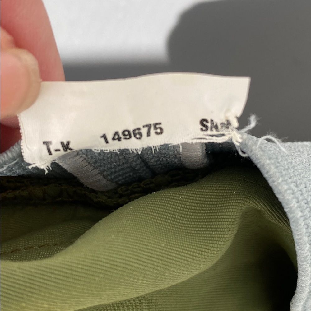 Patagonia Olive Green Bucket Hat with Striped Band - Picture 7 of 7